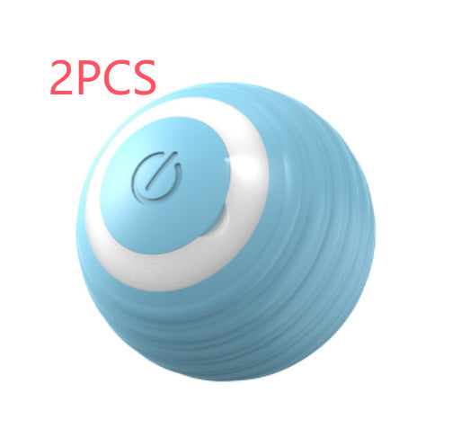 Automatic Moving Bouncing Ball – Smart Self-Rolling Cat Toy for Indoor Kittens