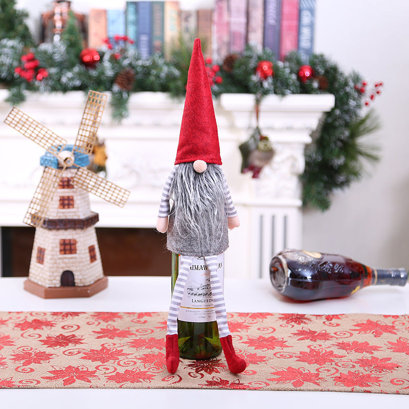 Christmas Wine Bottle Socks – Festive Holiday Decorations