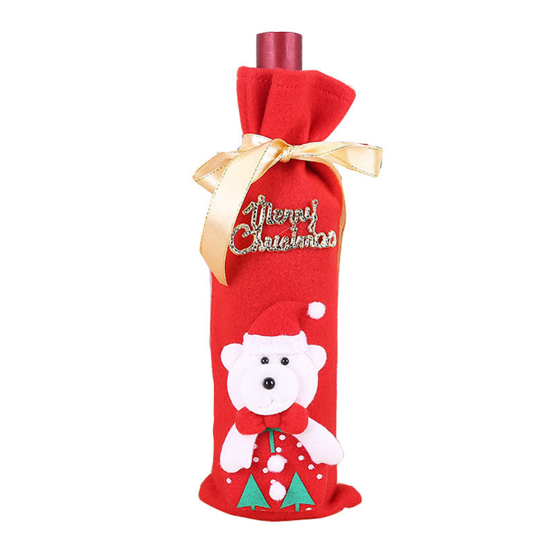 Christmas Wine Bottle Socks – Festive Holiday Decorations