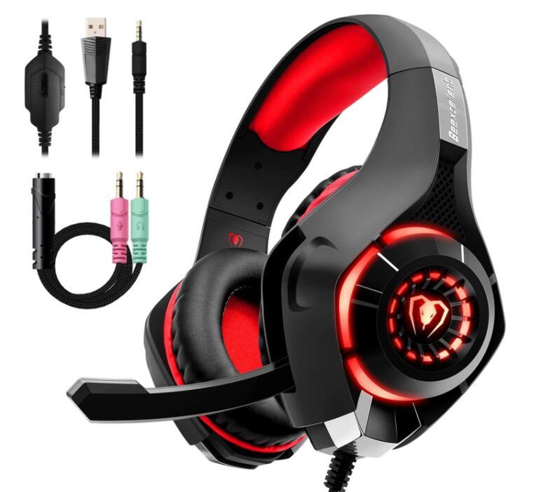 Beexcellent GM-1 Gaming Headset – Over-Ear Headphones with Clear Sound
