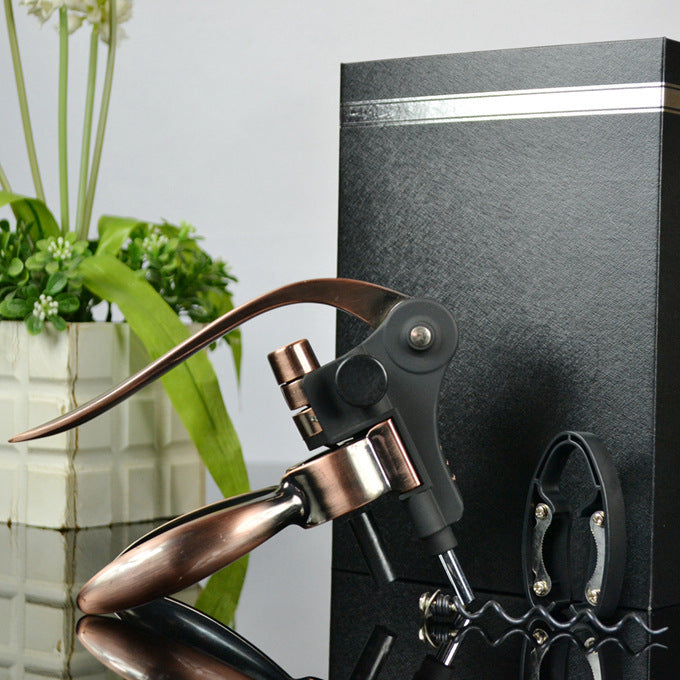 Creative Kitchen Wine Set – Rabbit Corkscrew & Custom Logo Wine Bottle Opener