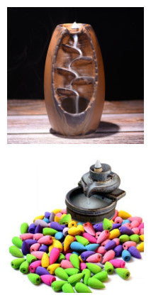 Multi-Layer Ceramic Backflow Incense Burner – Waterfall Aromatherapy Ornament