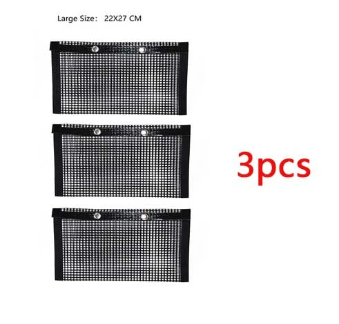 Reusable BBQ Grill Mesh Bag – Non-stick Barbecue Baking Pad