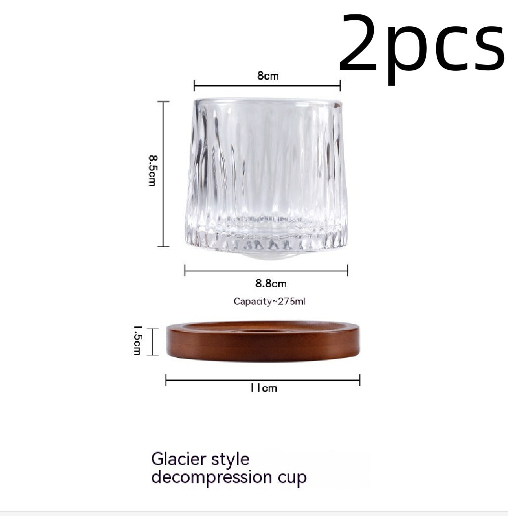 Whiskey Tumbler Glass – Elegant Turning Wine Glass
