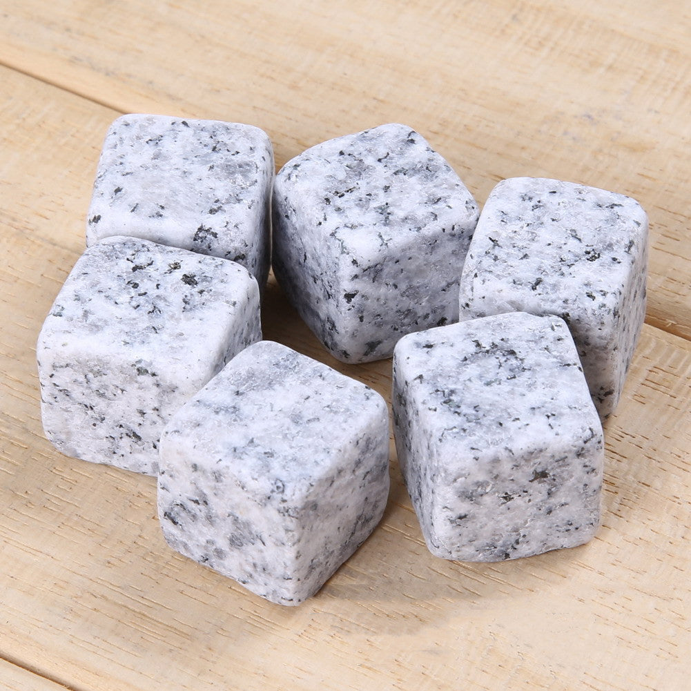 Natural Whiskey Stones – Reusable Chilled Stones for Whiskey & Cocktails