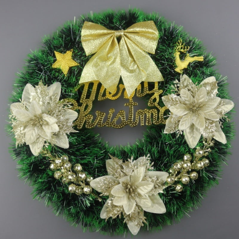 Christmas Festival Wreath – Decorative Door & Window Hanging (Multiple Sizes & Styles) | Pixel & Parcel Co.