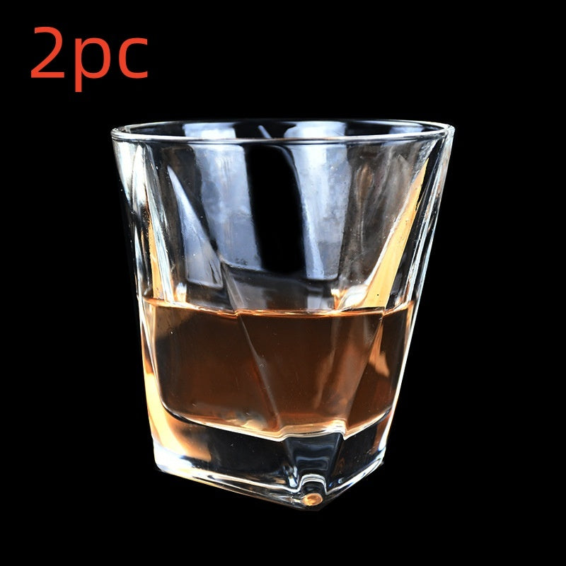 Creative Whiskey Glass – Unique Household Crystal Glass Cup