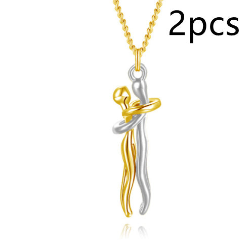 The Love Hug Necklace is the perfect gift for couples – elegant, unisex, and full of meaning.