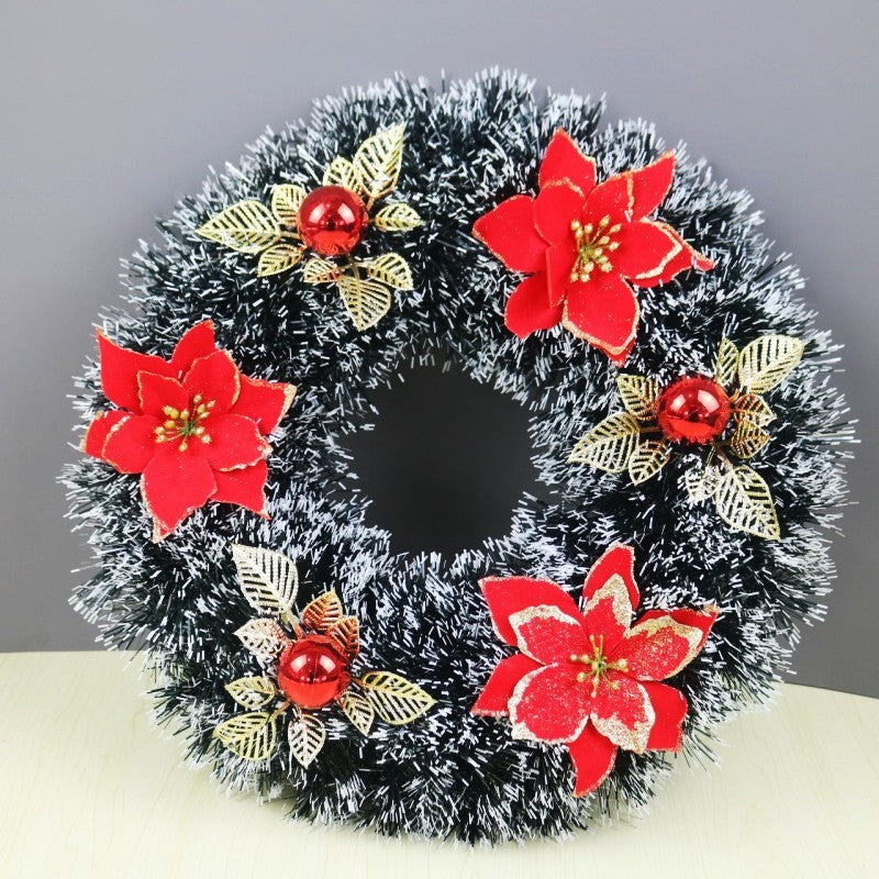 Christmas Festival Wreath – Decorative Door & Window Hanging (Multiple Sizes & Styles) | Pixel & Parcel Co.