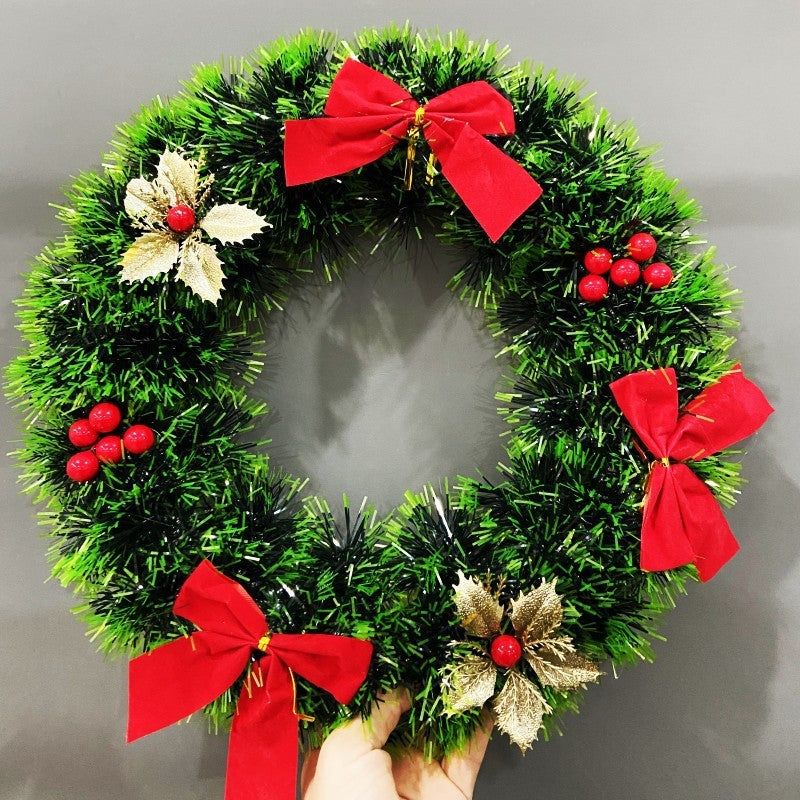 Christmas Festival Wreath – Decorative Door & Window Hanging (Multiple Sizes & Styles) | Pixel & Parcel Co.
