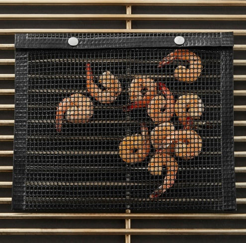 Reusable BBQ Grill Mesh Bag – Non-stick Barbecue Baking Pad