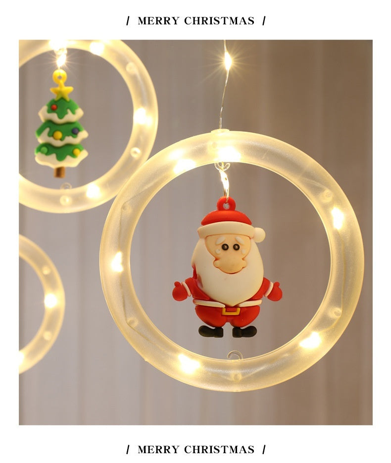 LED Christmas Curtain Lights – Indoor Creative Flashing Lights for Festive Decoration | Pixel & Parcel Co.