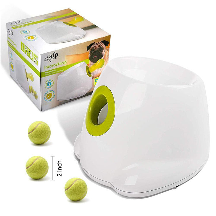 Automatic Interactive Dog Ball Launcher – Smart Fetch Machine with Adjustable Distances