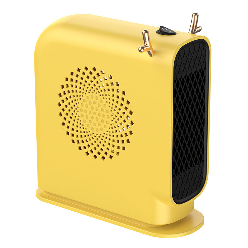Desktop Mini Heater — 2 Heat Settings, Mechanical Knob (220V/50Hz)