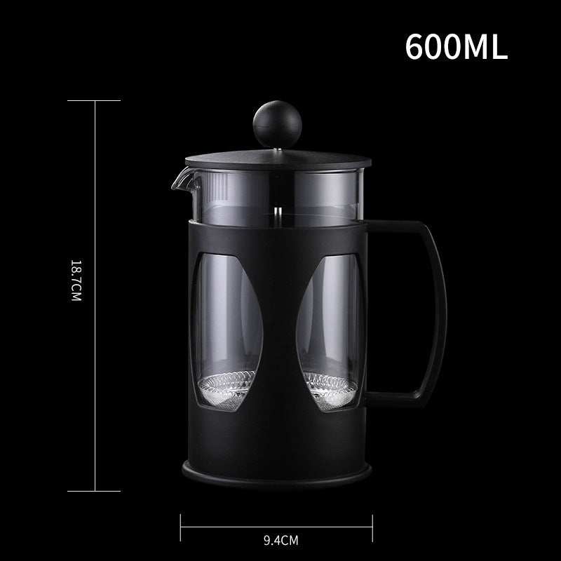 Manual Coffee Press — Classic French Press Brewer