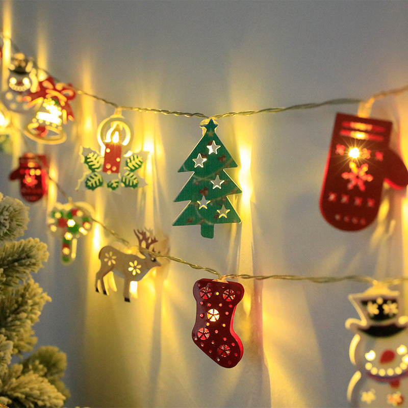 Christmas Car Linen Stockings – Holiday Gift Holder Decoration Set