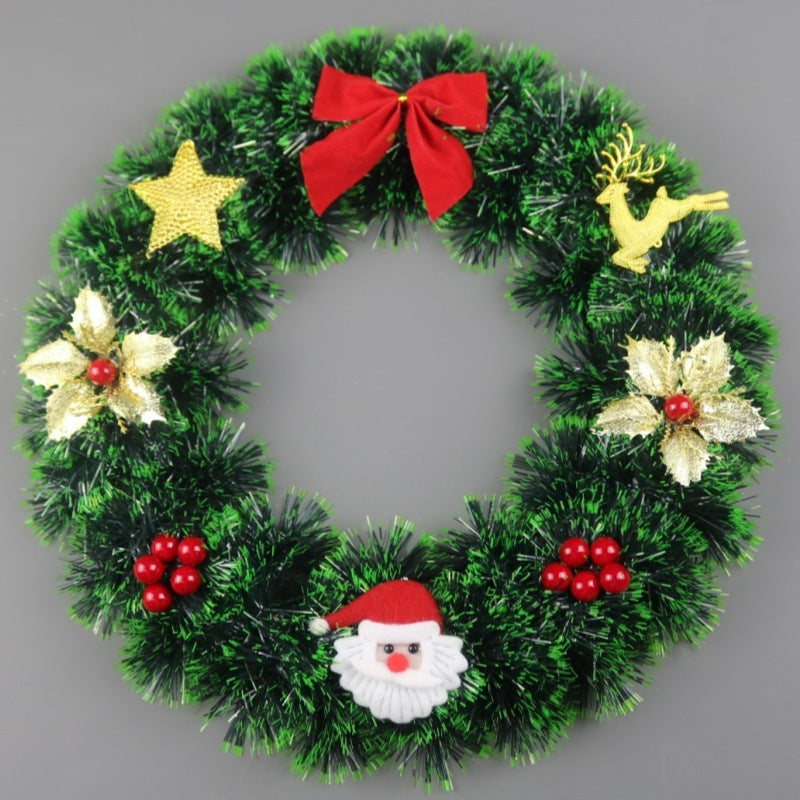 Christmas Festival Wreath – Decorative Door & Window Hanging (Multiple Sizes & Styles) | Pixel & Parcel Co.