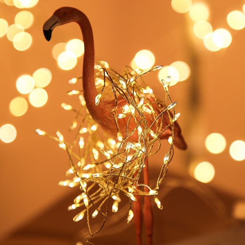 LED String Colored Lights – USB Remote Christmas Tree Decorative Lights (3m–12m) | Pixel & Parcel Co.