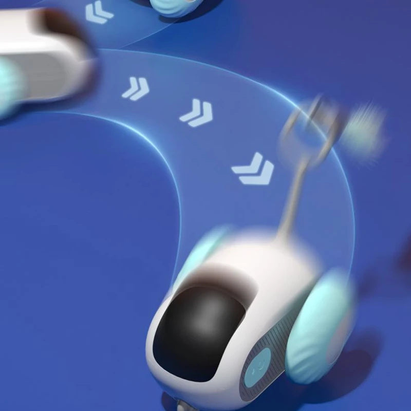 Remote Control Interactive Cat Car Toy – Automatic USB Charging Smart Chasing Toy for Cats