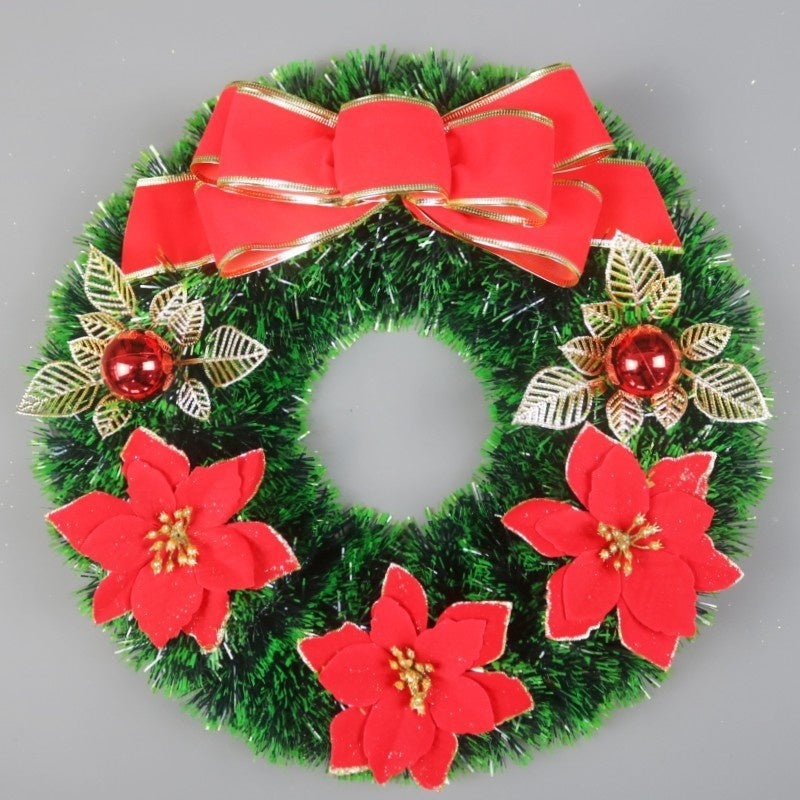 Christmas Festival Wreath – Decorative Door & Window Hanging (Multiple Sizes & Styles) | Pixel & Parcel Co.