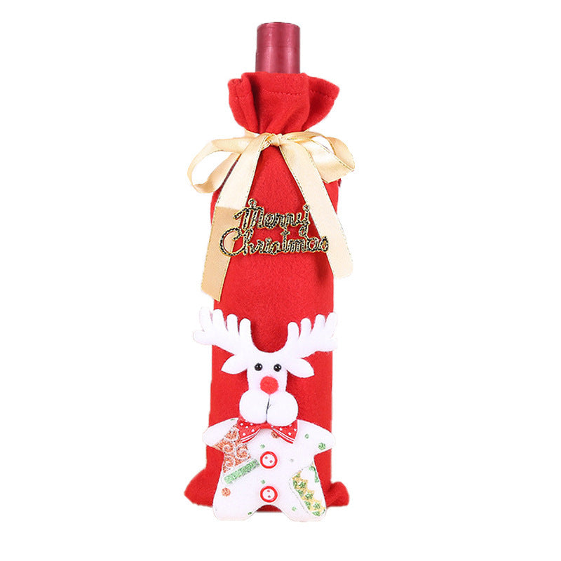 Christmas Wine Bottle Socks – Festive Holiday Decorations