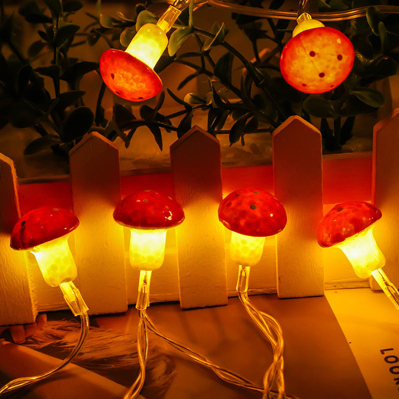 String Lights with Small Lanterns – LED Decorative Lights for Girls Room & Christmas | Pixel & Parcel Co.