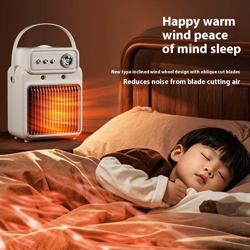 1200W 2-in-1 Room Heater & Humidifier — Table/Desk, Overheat Protection