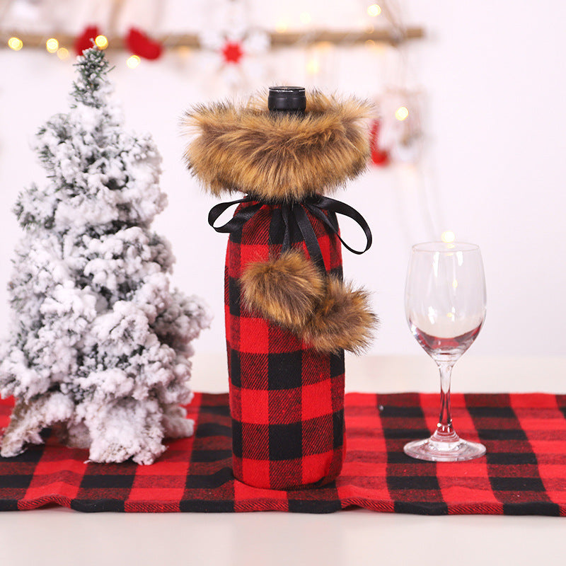 Christmas Wine Bottle Socks – Festive Holiday Decorations