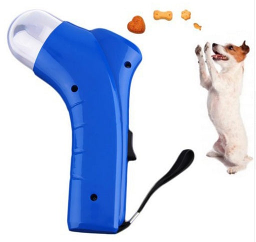 Pet Treat Catapult Feeder – Funny Dog & Cat Treat Launcher with Wrist Strap