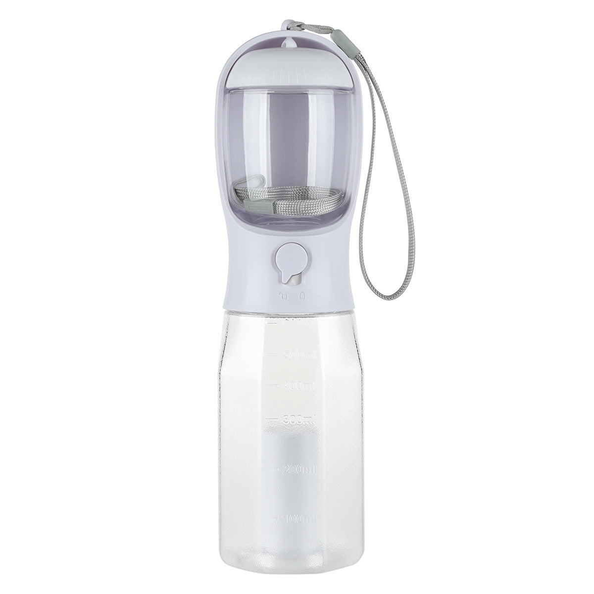 Portable 3-in-1 Pet Water Bottle & Food Feeder with Poop Bag Dispenser – Leak-Proof Dog & Cat Travel Bottle