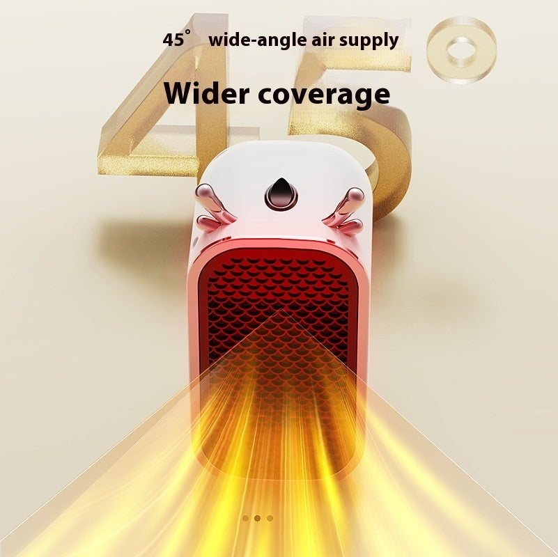 Mini Fan Heater 800W — Compact Household Space Heater