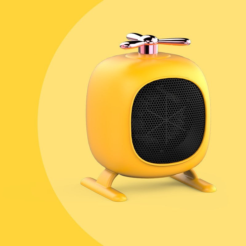 Helicopter Style Desktop Heater – Small Electric Space Warmer