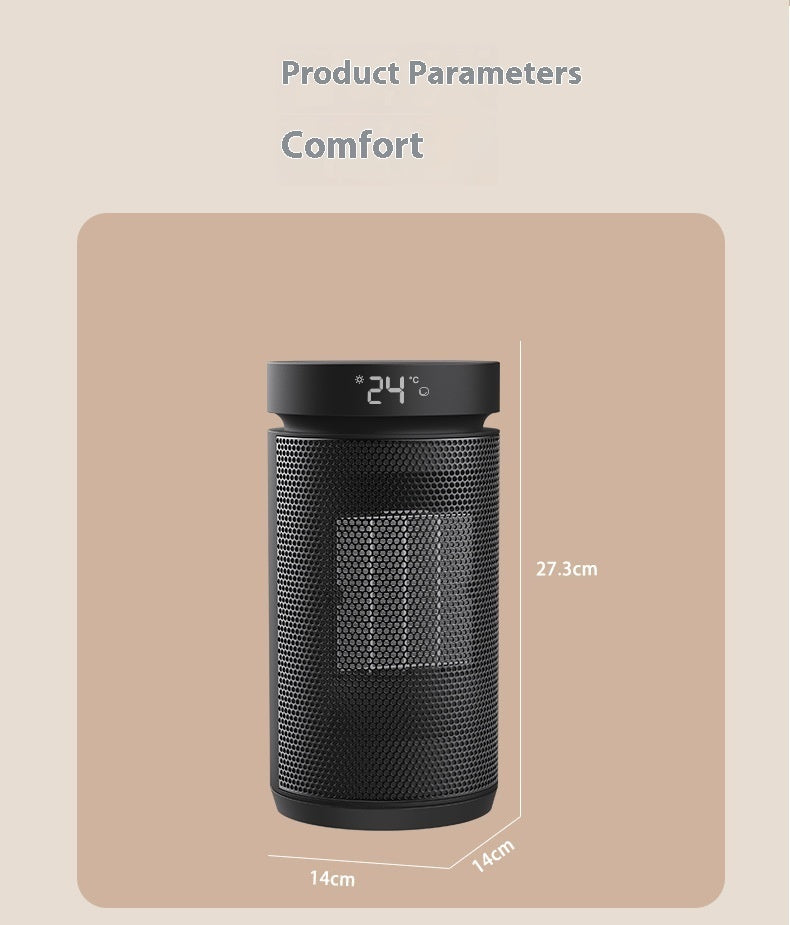 PTC Space Heater with Remote — Quick-Heating Home Heater