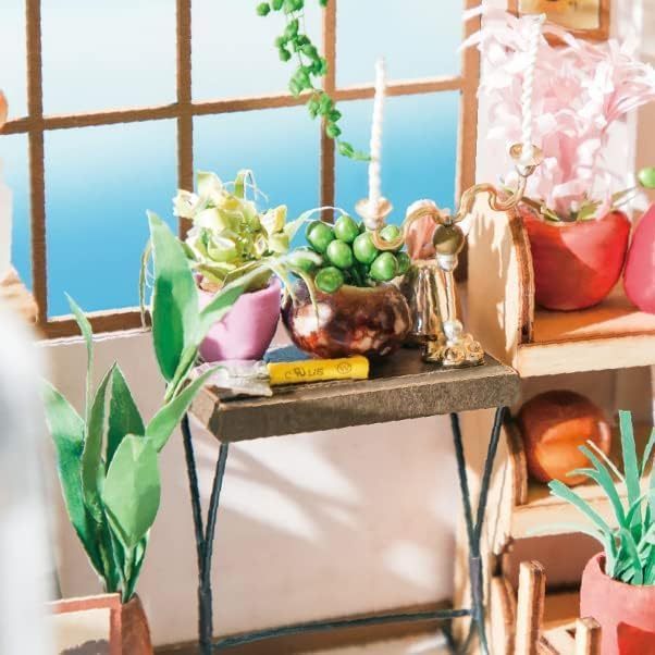 ROBOTIME Rolife DIY Miniature House Kit – Emily’s Flower Shop (DG145)