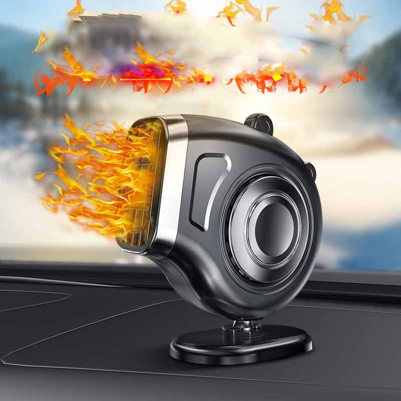 12V Car Demister Fan — Warm/Cold Dual Use, Low-Noise