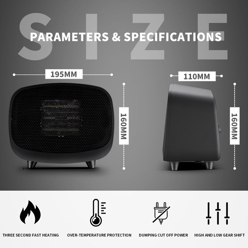 Instant Home Heating Mini Heater – PTC Ceramic Electric Heater (Model M8)