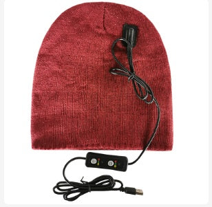 Heated Warm Hat – Cotton Thermal Cap with Intelligent Temperature Control