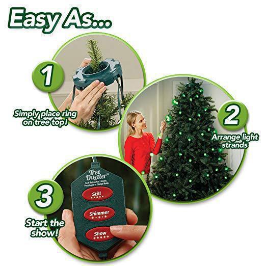 Christmas Tree Decoration String Lights – 64 LED Holiday Lights (8×1.5m) | Pixel & Parcel Co.