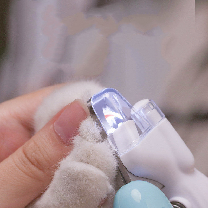 Pet Nail Clippers with LED Light – Electric Dog & Cat Nail Grinder
