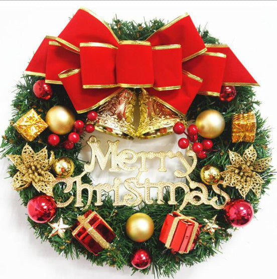 Christmas Decorations Garland Wreath – 30CM Handmade Holiday Ornament (Variety Styles) | Pixel & Parcel Co.