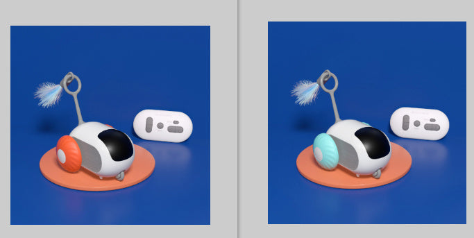 Remote Control Interactive Cat Car Toy – Automatic USB Charging Smart Chasing Toy for Cats