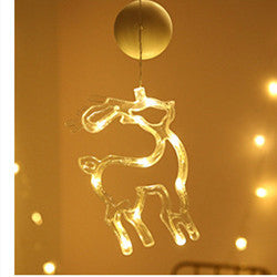 Star String Curtain Lights – LED Christmas Snowman & Tree Holiday Decoration | Pixel & Parcel Co.