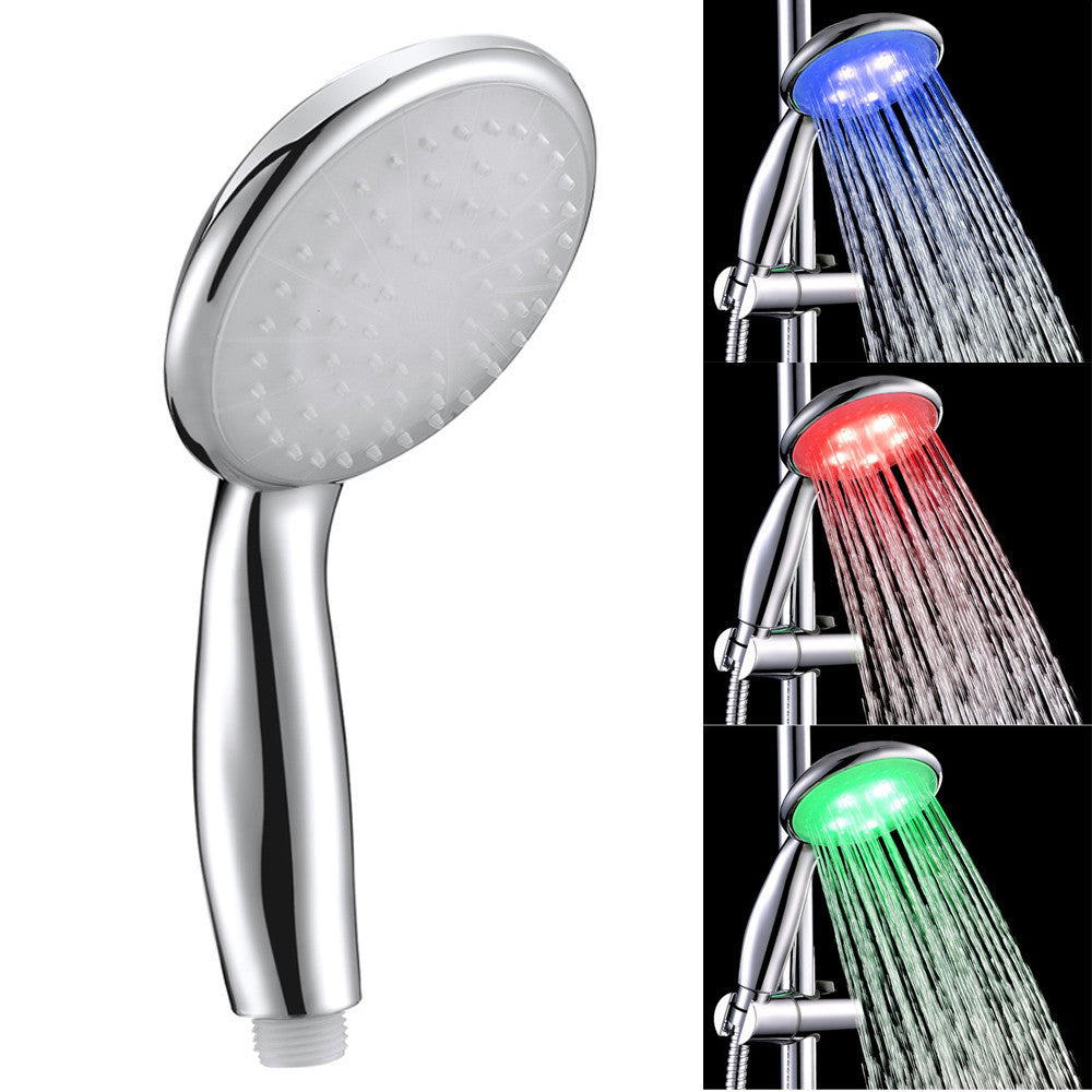 LED Water Heater Shower Head – Temperature Control Colorful Nozzle