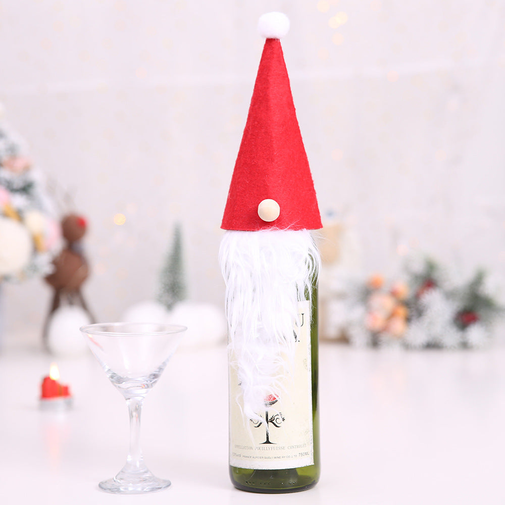Christmas Wine Bottle Socks – Festive Holiday Decorations