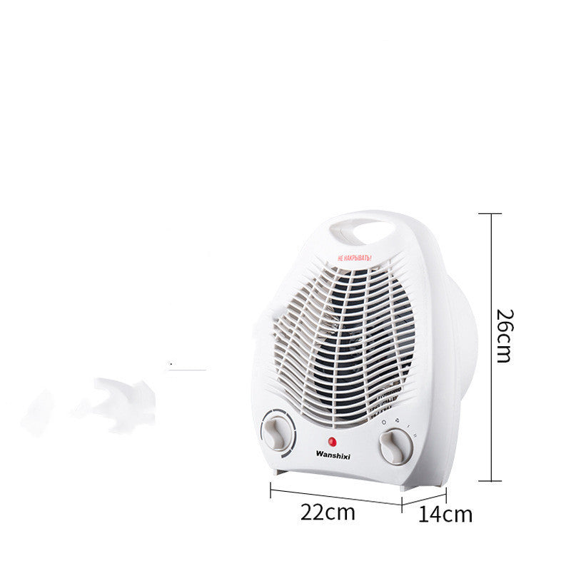 Mini Electric Space Heater — 3 Heat Settings, Mechanical Knob (220–240V)