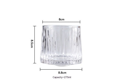 Whiskey Tumbler Glass – Elegant Turning Wine Glass