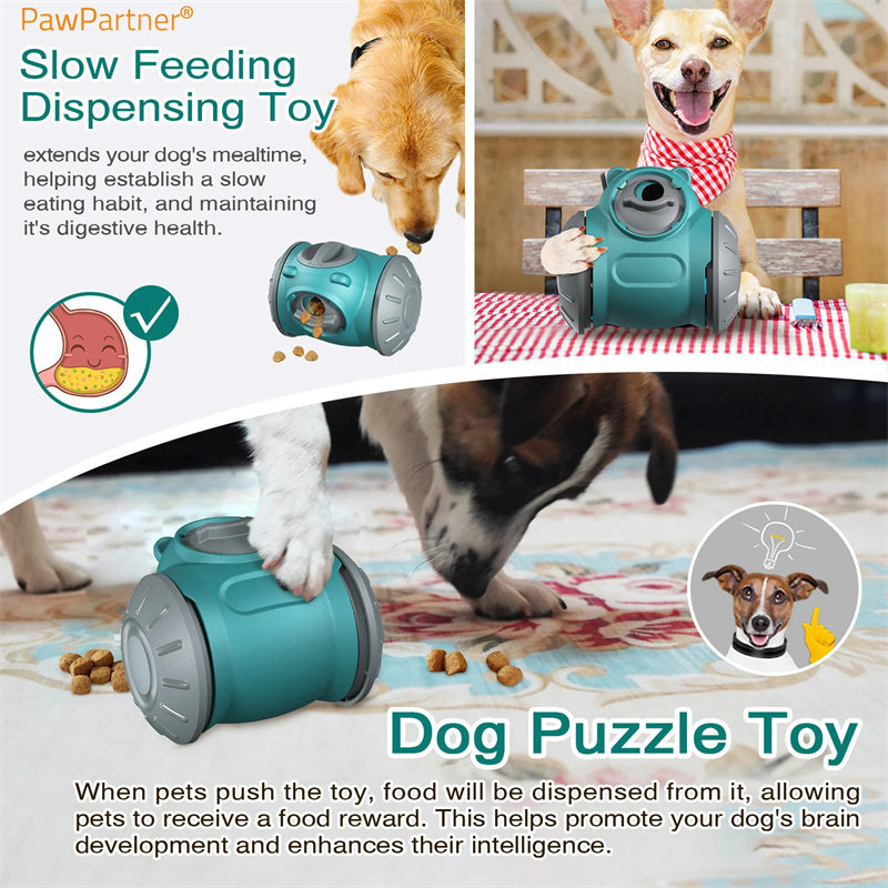 Dog Tumbler Toy – Interactive IQ Training Balance Feeder for Dogs & Cats
