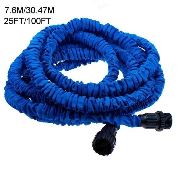 Flexible Garden Hose – Expandable Leakproof Pipe with Spray Nozzle (25–100 ft) | Pixel & Parcel Co.