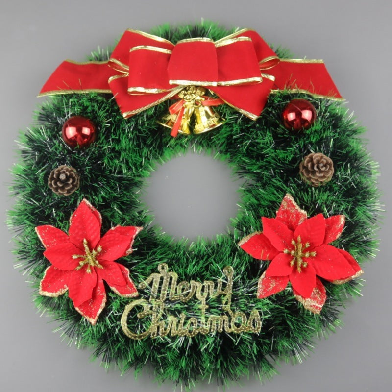 Christmas Festival Wreath – Decorative Door & Window Hanging (Multiple Sizes & Styles) | Pixel & Parcel Co.