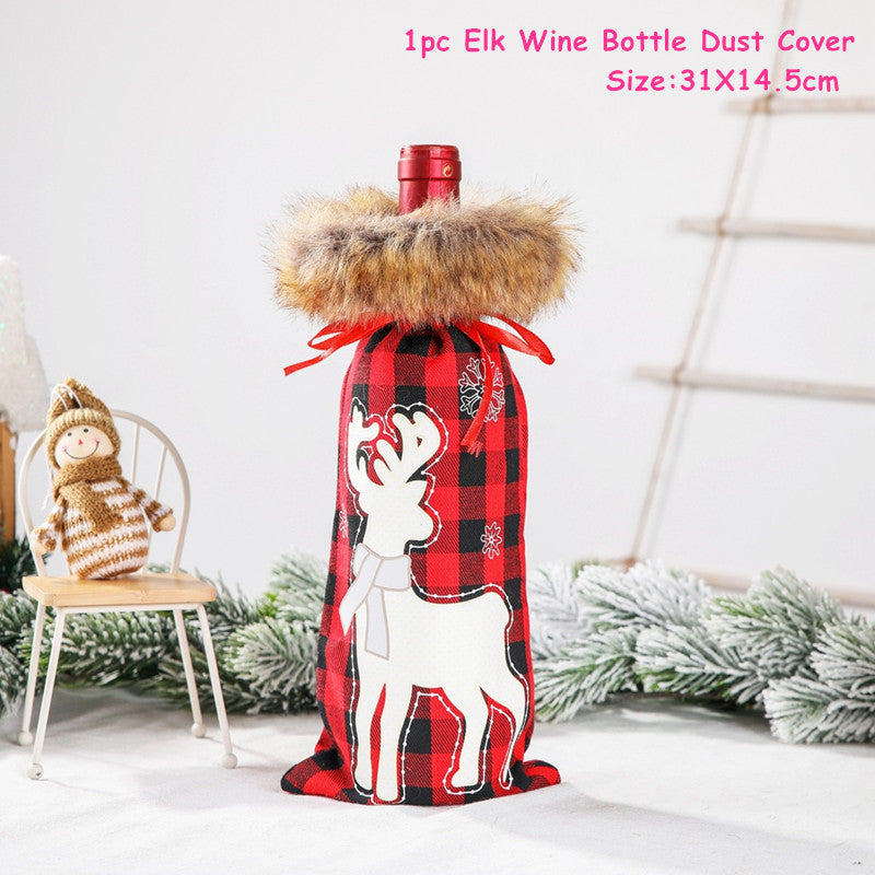 Christmas Wine Bottle Socks – Festive Holiday Decorations